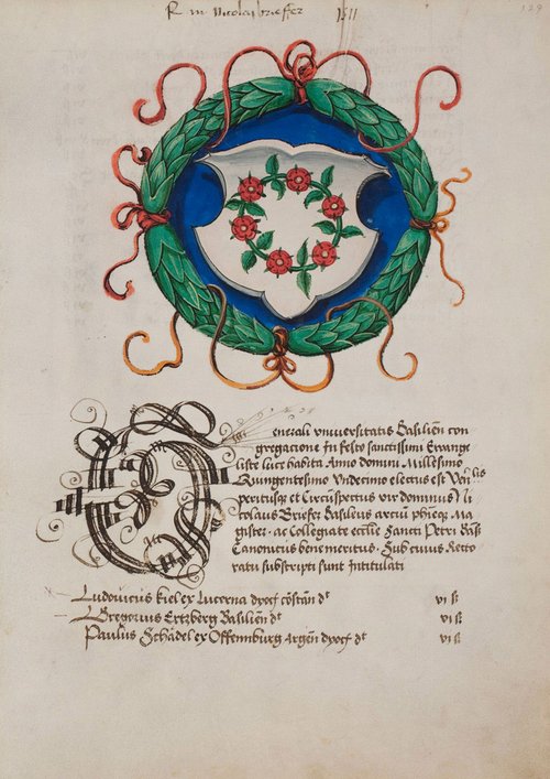 Niklaus Briefer, UB Mscr AN II, 3, 1511, 129r