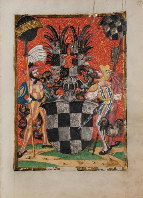 Melchior von Baden, UB Mscr AN II, 3, 1496, 97r
