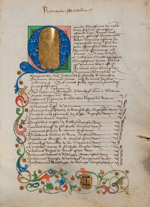Johannes Institoris, UB Mscr AN II, 3, 1475, 91r