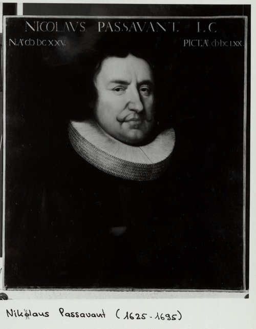 Nikolaus Passavant, UB Portr BS Passavant N 1625, 1
