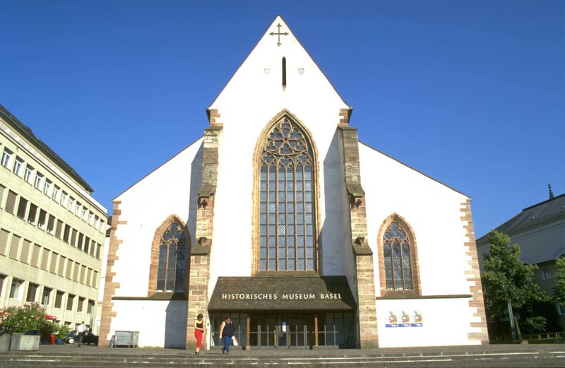 ehem. Barf&uuml;sser-Kirche in Basel, heute Sitz des Historischen Museums