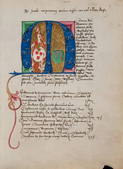 Jacob Zimmermann, UB Mscr AN II, 3, 1491, 86r