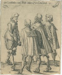 die Kandidaten und der Pedell laden zum Doktorat, Hans Heinrich Glaser 1634