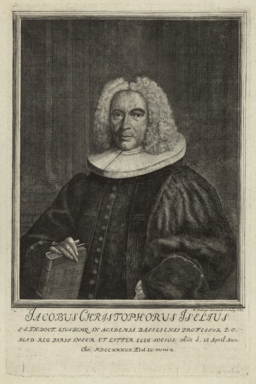 Jacob Christoph Iselin, UB Portr BS Bernoulli J 1667, 1