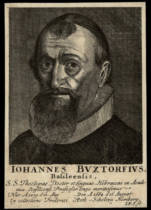 Johannes Buxtorf, UB Portr BS Buxtorf J 1599, 3