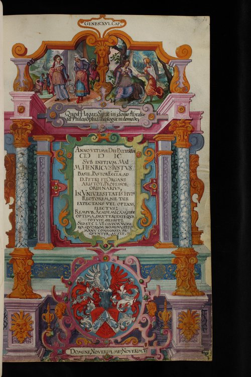 Heinrich Justus, UB Mscr AN II, 3, 1599, II74r