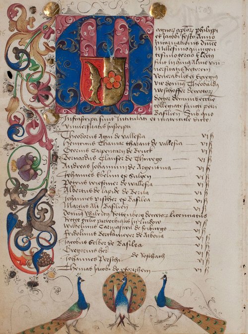Theobald Westhofer, UB Mscr AN II, 3, 1503, 108v