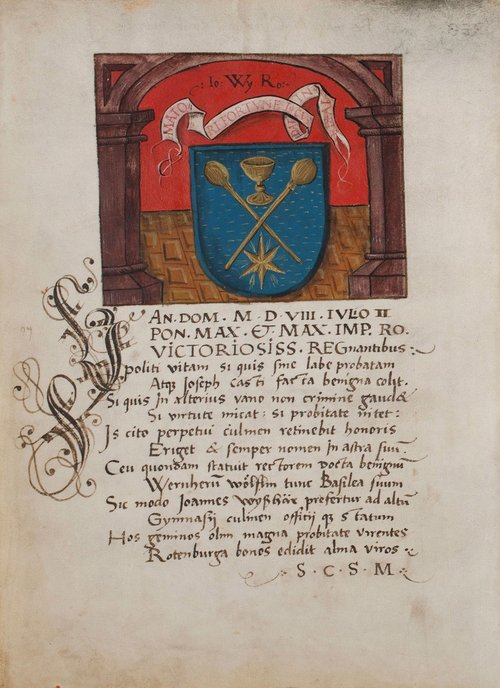 Johannes Wysshar, UB Mscr AN II, 3, 1508, 118v