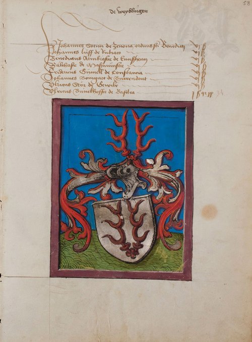 Hieronymus von Weiblingen, UB Mscr AN II, 3, 1480, 58r