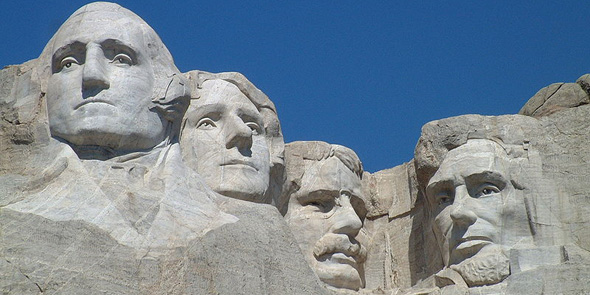 Mount Rushmore http://commons.wikimedia.org/wiki/File:Mount_Rushmore_National_Memorial.jpg